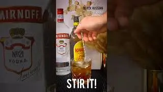 How to make a Black russian cocktail at home (recipe)