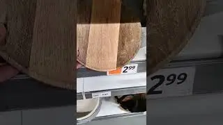 Plateau en bois chez Action