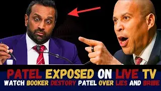 Senator Cory Booker EXPOSES And DESTROYS Trump's FBI Director Kash Patel in EXPLOSIVE Senate hearing