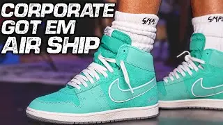 Corporate Got Em x Jordan Air Ship Review and On Foot