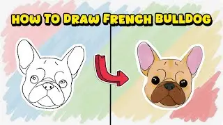 How to Draw a French Bulldog &ndash; Simple Dog Breed Drawing Guide