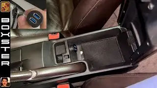 Installing USB into Center Console | Porsche Boxster (987.1 and 987.2) (2005 - 2012)
