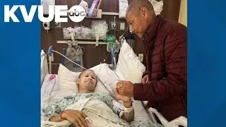 Buddhist monk has leg amputated after being hit by truck in during walk across US