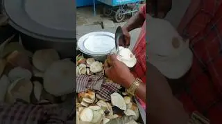 Fastest Fresh tender Toddy palm fruit cutting skills... #cuttingskills  #fastestcuttingskills