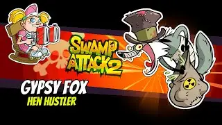 Swamp Attack 2 - Pepper vs. Gypsy Fox #swampattack2