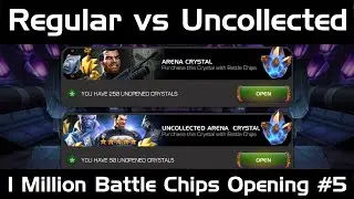 1 Million Battle Chips Opening #5 | Regular vs Uncollected | Marvel Contest of Champions