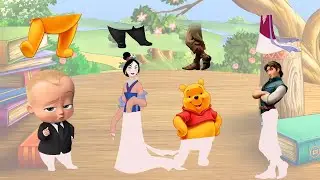 WRONG FOOTS THE  BOSS BABY Bear poly Princes Disney Forzen