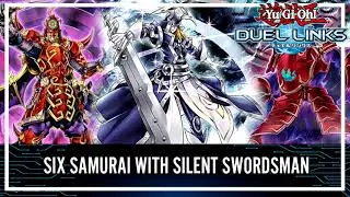 Six Samurai with Silent Swordsman Negate Spell and Traps Cards!? [Yu-Gi-Oh! Duel Links]