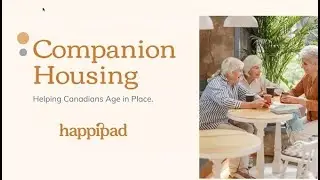 Companion Housing - Helping Canadians Age in Place