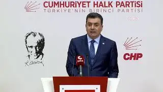 CHP Sözcüsü Zeynel Emre açıklama yapıyor / Ankara #Canlı