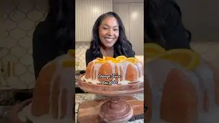 Orange Juice Box Cake! #cookingtutorial #orangejuicecake #boxcakerecipe #orangejuice