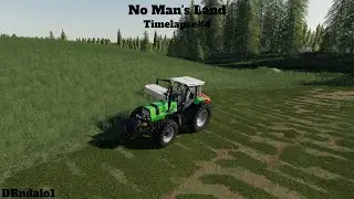 FS19 buying tractor/baling and wrapping/selling logs/No Man's Land /4K Timelapse#4