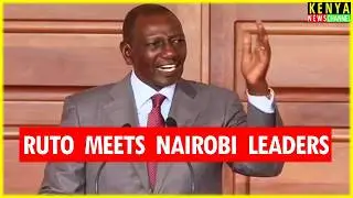 Ruto ANGRY speech today after Gachagua was Teargassed in CBD after Signing Nairobi Cooperation Pact