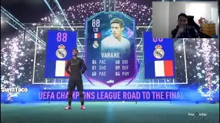 ROAD TO THE FINAL VARANE PULL!! FIFA 21 ULTIMATE TEAM RTTF VARANE PULL!!