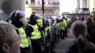 THE KETTLE AT BANK . FREEDOM GIVERS ,WHOS SIDE ARE YOU ON