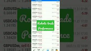100 $ gain by robotic trade