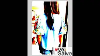 Beau Blue Floral Embroidered Puff Sleeve Split Neck Blouse