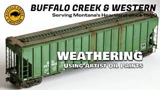 Covered Hopper Weathering