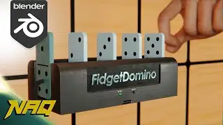 Fidget Domino | Blender animation