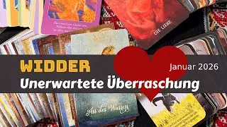 Widder❤️Unerwartete &Uuml;berraschung im Januar 2026
