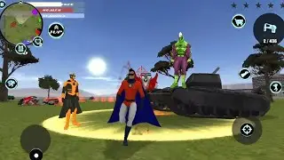 Flying Super Hero Crime Battle - Hide Helicopter Fighting City - Android Gameplay#2 