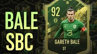 THE LEGEND IS BACK! 🔥 Crafting 92 RATED GARETH BALE SBC in FC 25