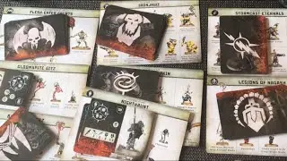 All Warcry card packs unboxed in one video