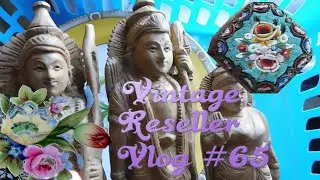 VintageDazzle's Reseller Vlog #65 - Items Listed and Sold, Muffin Cat, Tiny SuperBowl Party