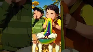 Slime Time! Fun 🦄 🍔 🍰 🍕 🍜 #Shorts #viralshorts