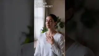 Calm Your Nervous System in 60 Seconds 🌿 | Quick Stress Relief #shorts #yoga