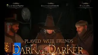 Dark and darker first time, wizard gameplay! PoV your friends insist you try this game!
