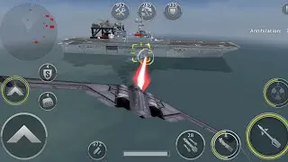 Gunship Battle: B-2 SPIRIT bomber with Laser mission gameplay.