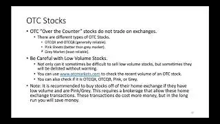 How to Invest in Gold & Silver Mining Stocks - OTC Stocks