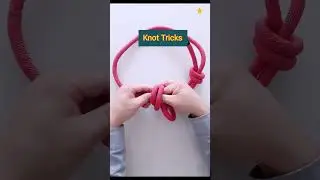 STOPPER KNOT - You can use this knot as a rope connection knot!