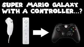 Playing Super Mario Galaxy with an Xbox Controller