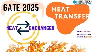 GATE Sample Lecture-1 : Heat exchanger-Heat Transfer Chemical Engineering