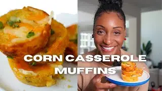 How to Make the BEST Cornbread Casserole Muffins | Holiday Side Dish