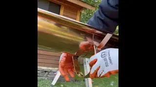 How to Connect Two Pieces of Gutter