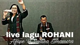 LAGU ROHANI - LIVE PANSPAGE AGAPE TV - JUSLINA SIMAMORA