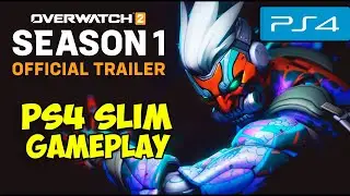 Overwatch 2 PS4 Slim Gameplay Season 1