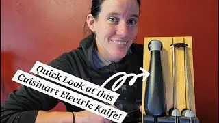 Quick Demo of the Cuisinart Electric Knife!