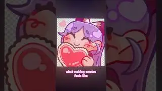 what making emotes feels like ˚☆ #shorts #twitchemotes #emote #art #digitalart #artist #trend #meme
