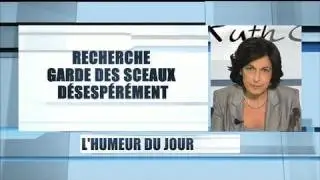 Recherche Garde des Sceaux d&eacute;sesp&eacute;r&eacute;ment
