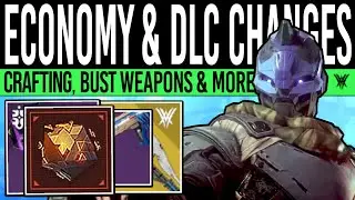 Destiny 2: NEW GAME UPDATE! Glaive BUFF, Economy Changes, Weapon Fixes, Crafting, Performance & More