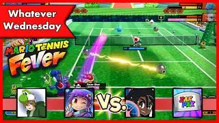 Mario Tennis Fever - Online Multiplayer! Yoshiller vs. ToonTris vs. PlatinumRhythm vs. ZakPak!