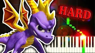 SPYRO 3 THEME - Piano Tutorial
