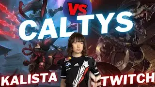 CALTYS | KALISTA VS TWITCH | ADC GAMEPLAY | Patch 14.9 / Season 14 | #LeagueofLegends