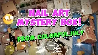COLORFULJULY NAIL ART MYSTERY BOX | NOVEMBER MONTHLY SUB BOX