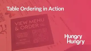 A closer look at our QR code table ordering tech in action at Daughter in Law | HungryHungry