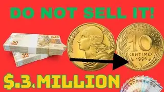 1996 Ten Centimes Coin Worth A lot of money 💰